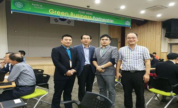 长沙宏福环保应韩国产业资源部之邀赴韩考察